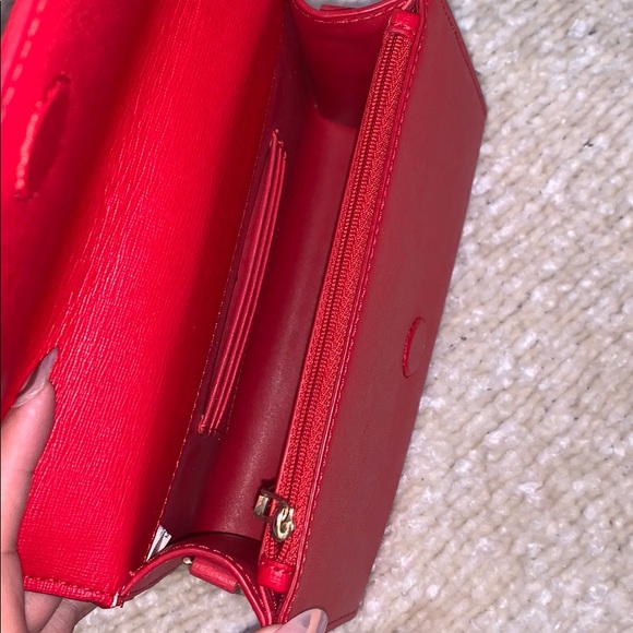 mini red crossbody bag - Picture 5 of 10